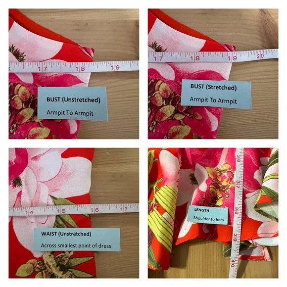 N Natori Asymmetrical Ruffle Tropical Dress Size 8 NWOT Bright Floral Sleeveless - Picture 4 of 10